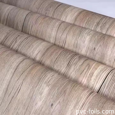 सुपर मैट वुड ग्रेन पीवीसी फर्नीचर लैमिनेशन फिल्म - आसान सफाई और रखरखाव