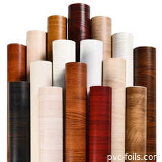 DIY-Friendly PVC Decorative Film For Furniture Makeover मैट वुड ग्रेन फिनिश