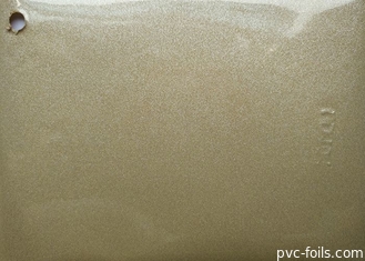 मेम्ब्रेन प्रेसिंग के लिए चमकदार सुनहरे रंग का PVC सजावटी फॉयल